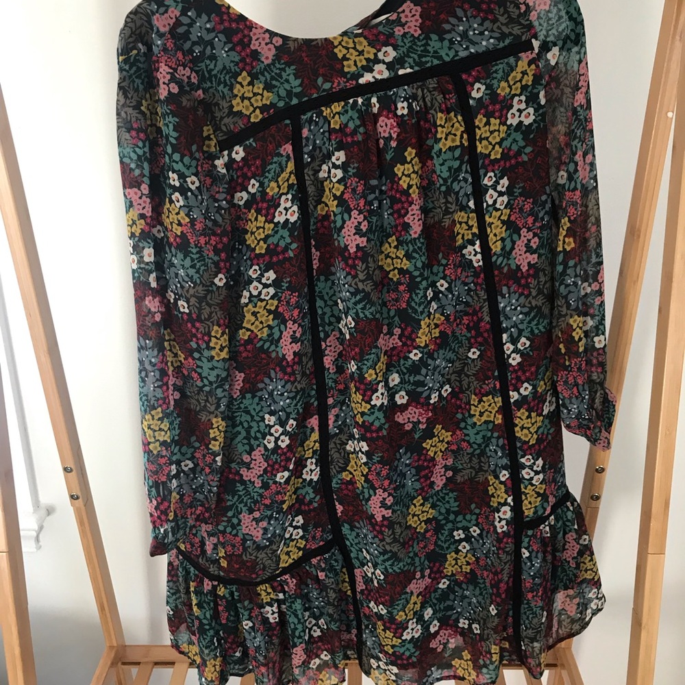 Loft flowery dress
